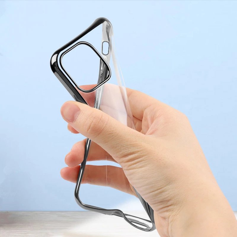 Mobile Phone Accessories clear Back Cover PC & tpu transparent Protective Cover Cell Phone Case for iphone 12