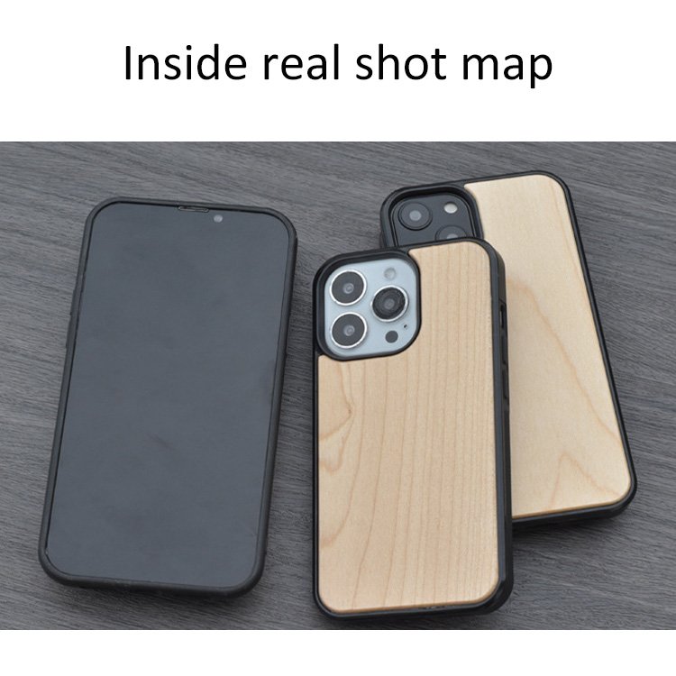 Hot Sale Blank Natural Wooden Mobile Phone Case For iPhone 13 12 11 XS MAX Cover Case TPU+PC Wood Case For Samsung S22 S21 S20