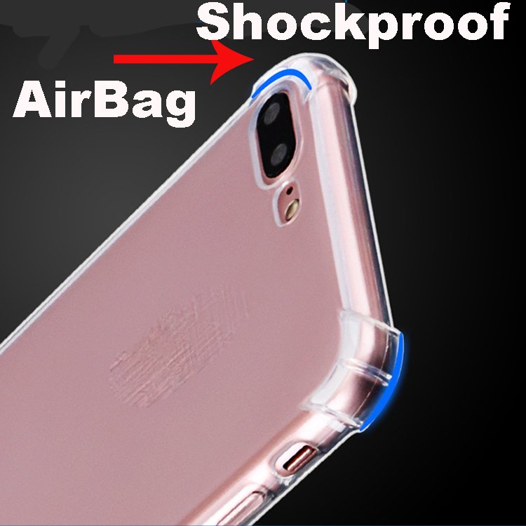 Good Factory AirBag Shockproof 1.0mm Transparent Clear Soft TPU Cell Mobile Phone Back Cover Case For Iphone 12 Mini (5.4)