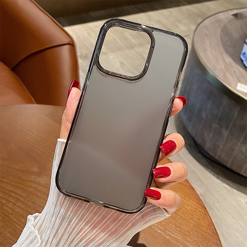New shockproof phone Cover For iphone 15 16 Translucent Matte PC mobile phone Case for iPhone 12 13 14