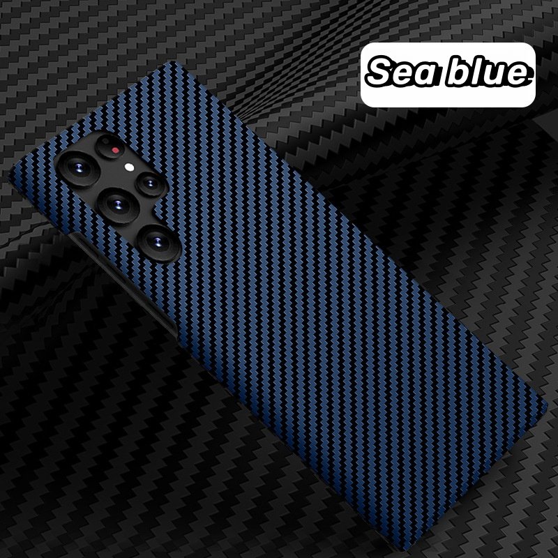 High Quality New Arrival Case For Samsung S24 S23 S22 S20Ultra Hard Slim Carbon Fiber Mobile Phone Case