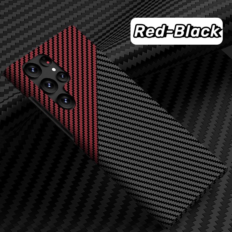High Quality New Arrival Case For Samsung S24 S23 S22 S20Ultra Hard Slim Carbon Fiber Mobile Phone Case
