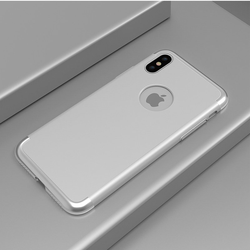 Mobile phone case for iphone X 3 in1 pc cover
