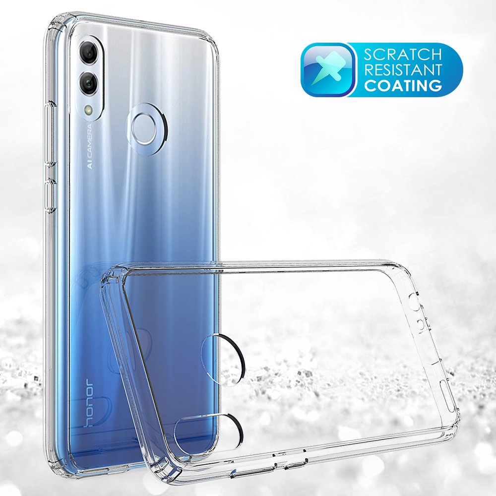 Scratchproof Acrylic TPU Back Phone Cover For Huawei Honor 10 Lite Mobile Phone Case