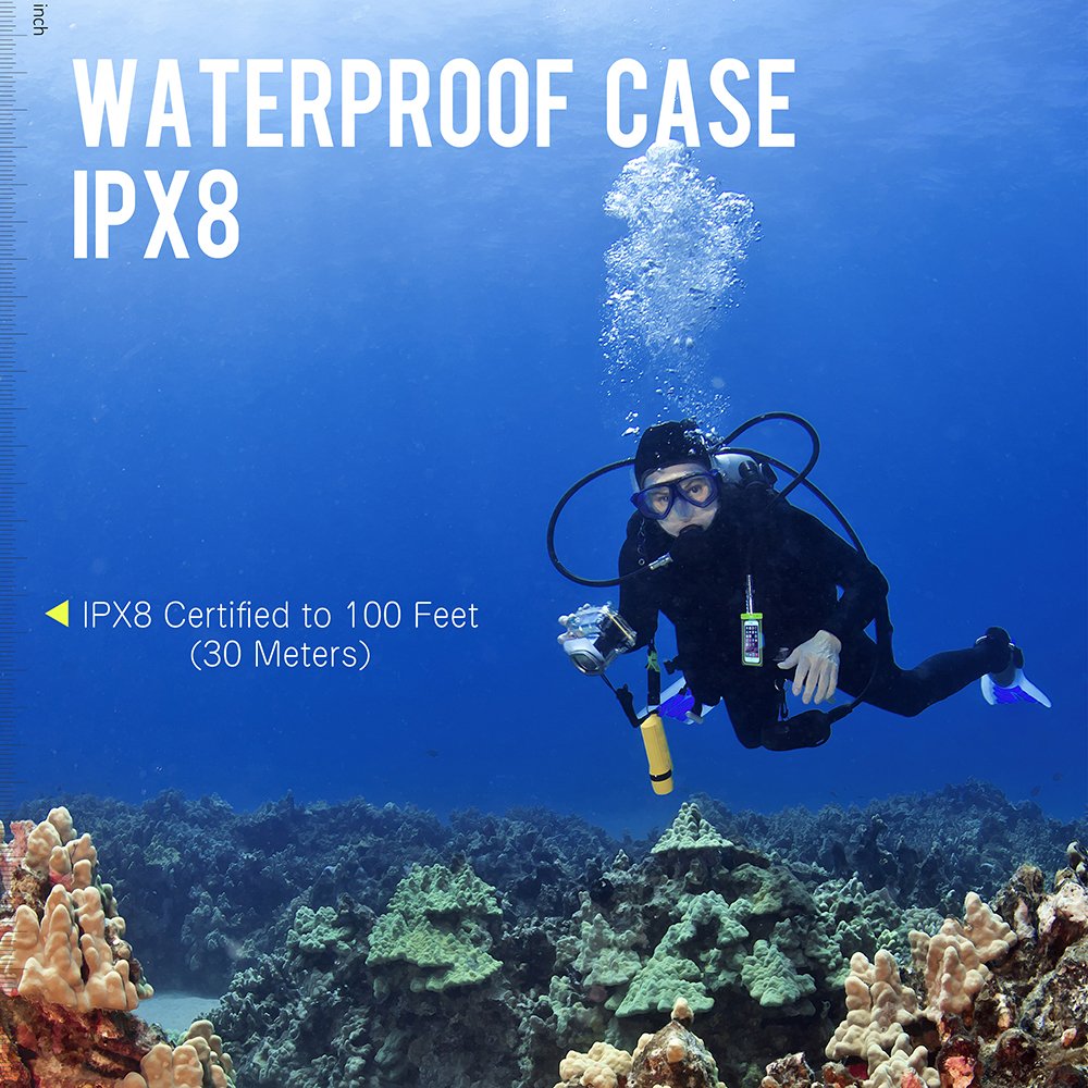 Free Sample Customized Waterproof Cell Phone Bags Custom Cellphone Pouch Outdoor Mobile Phone Plastic Swim Travel Waterproof Bag