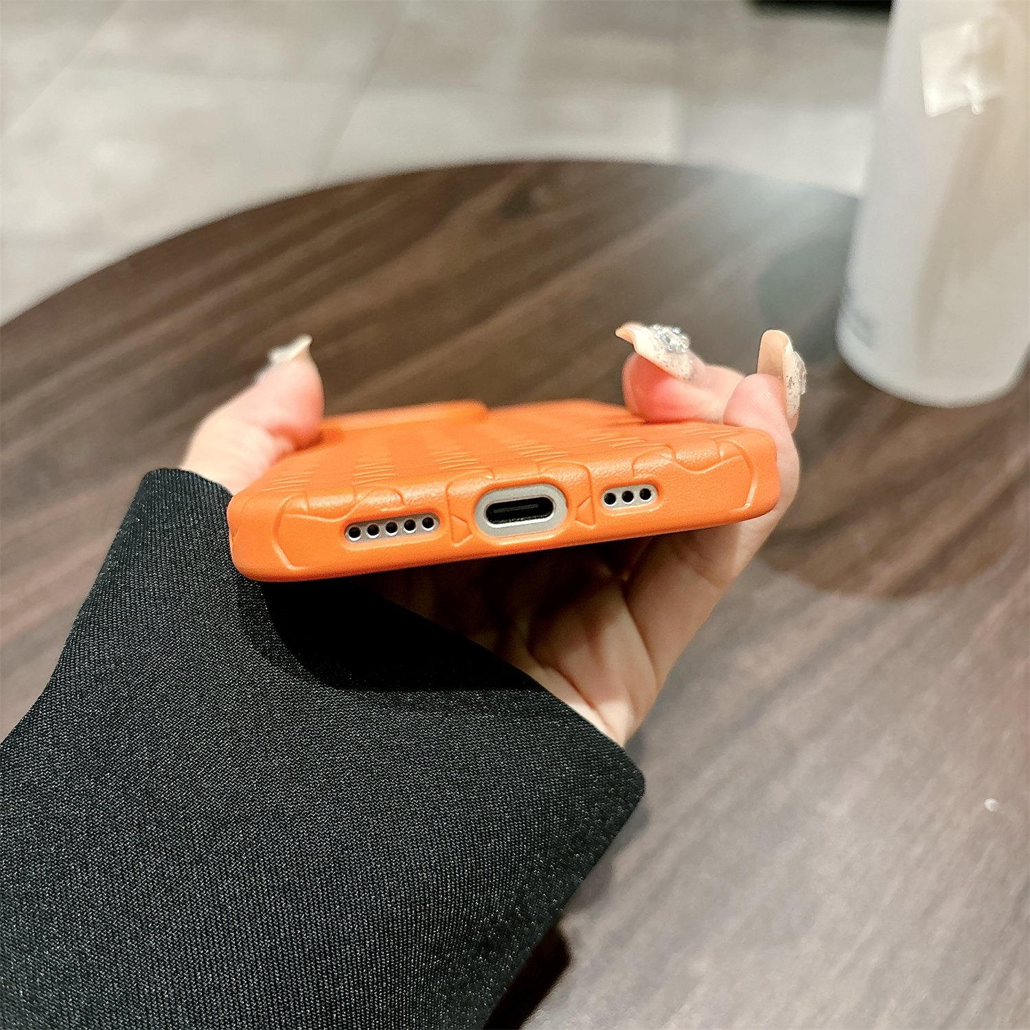 Newest Fashion Shockproof With Camera Protective Colorful Tpu Soft Woven Phone Case For iPhone 16 15 Pro Max 14 13