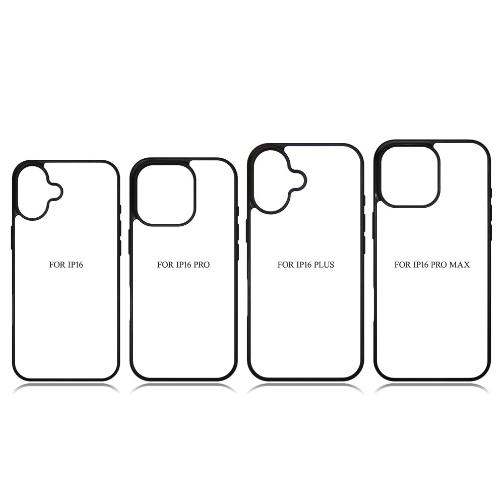 New Arrival Custom Blank 2D TPU Sublimation Phone Cases Protector Shell Covers For iPhone 16/16Plus/16Pro/16 Pro Max