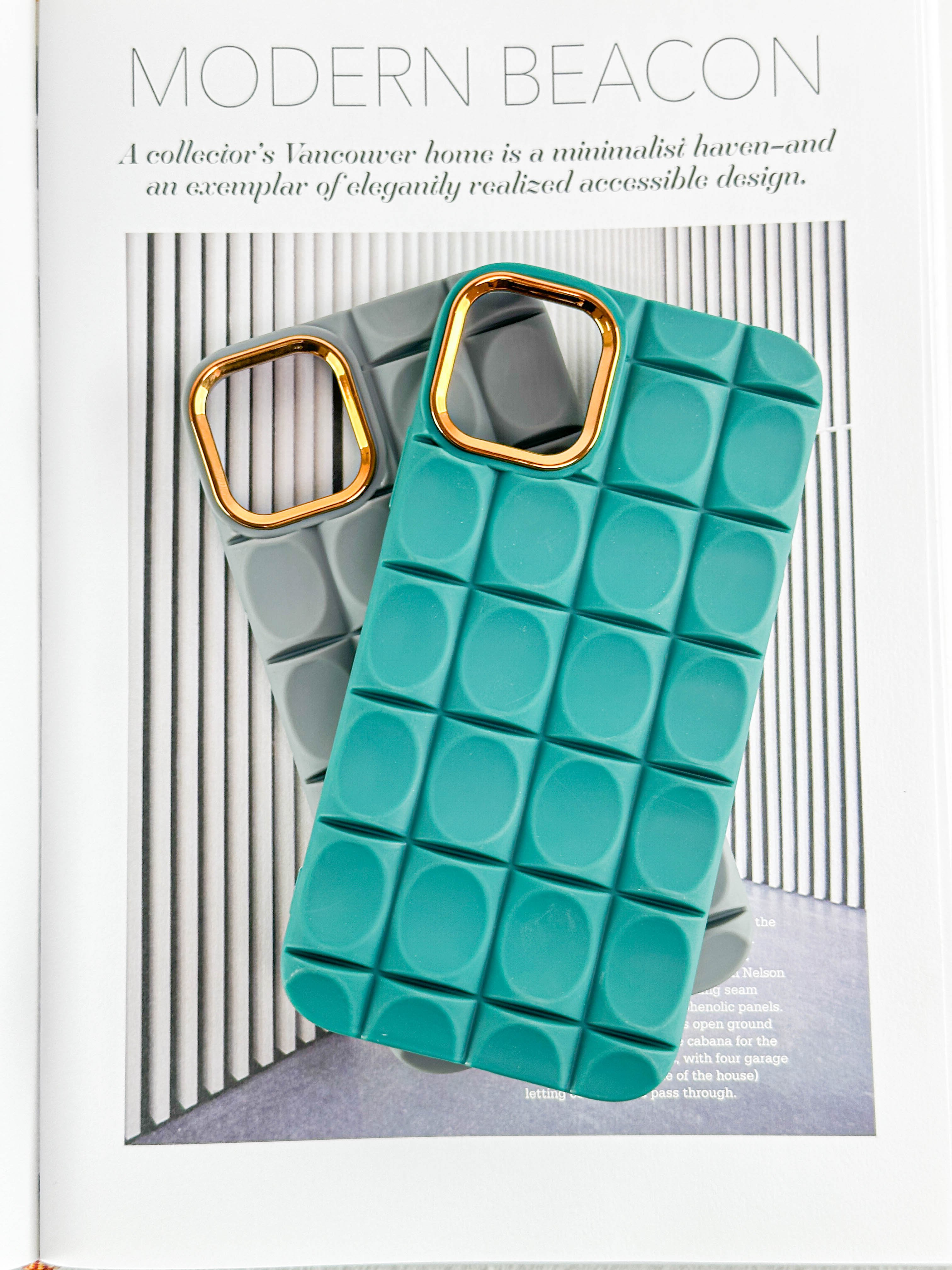 2023 new electroplated gold camera lens frame textured TPU phone case