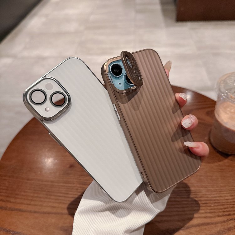 Luxury Ultra Thin Phone Cover For iPhone 14 13 12 11 Pro Max Camera Lens Holder Phone Case For iPhone 16 15 Pro Max