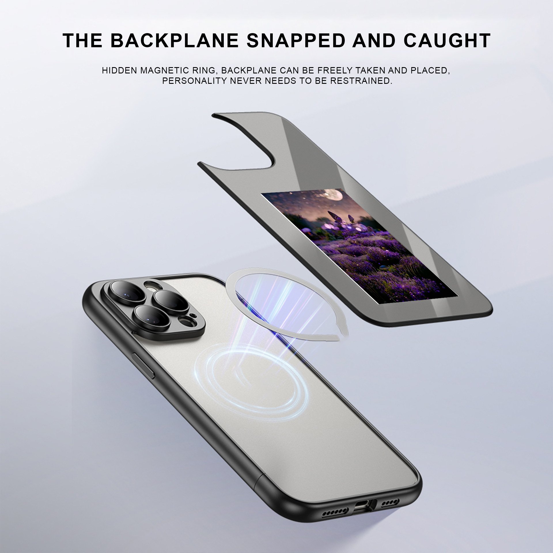 KH NFC e-ink screen mobile phone case for iphone 12/13/14/15 pro max plus e-ink screen smart nfc phone case with ink screen