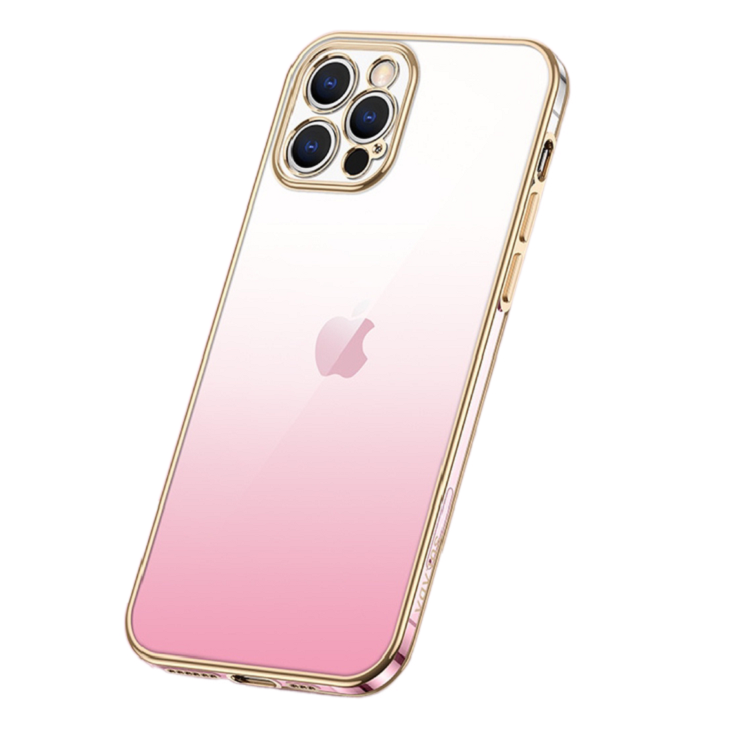 SULADA Iridescene Series Plating Case For iPhone 12 Gradient Mobile Phone Case For iPhone 12 pro max JE-055