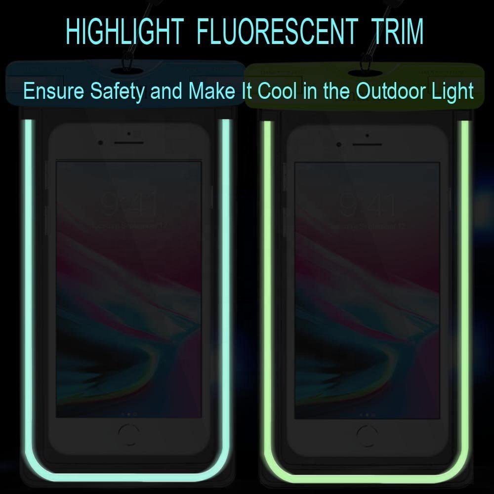 FREE SAMPLE Wholesale PVC Universal Size Underwater IPX8 Water proof Pouch Case Waterproof Phone Bag for Mobile Phone