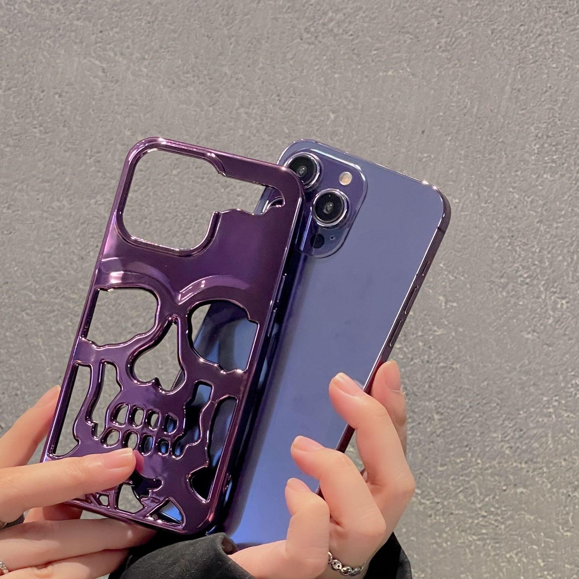 Skeleton Creative Design Logo Custom Phone Cases Full Protected Back Cover