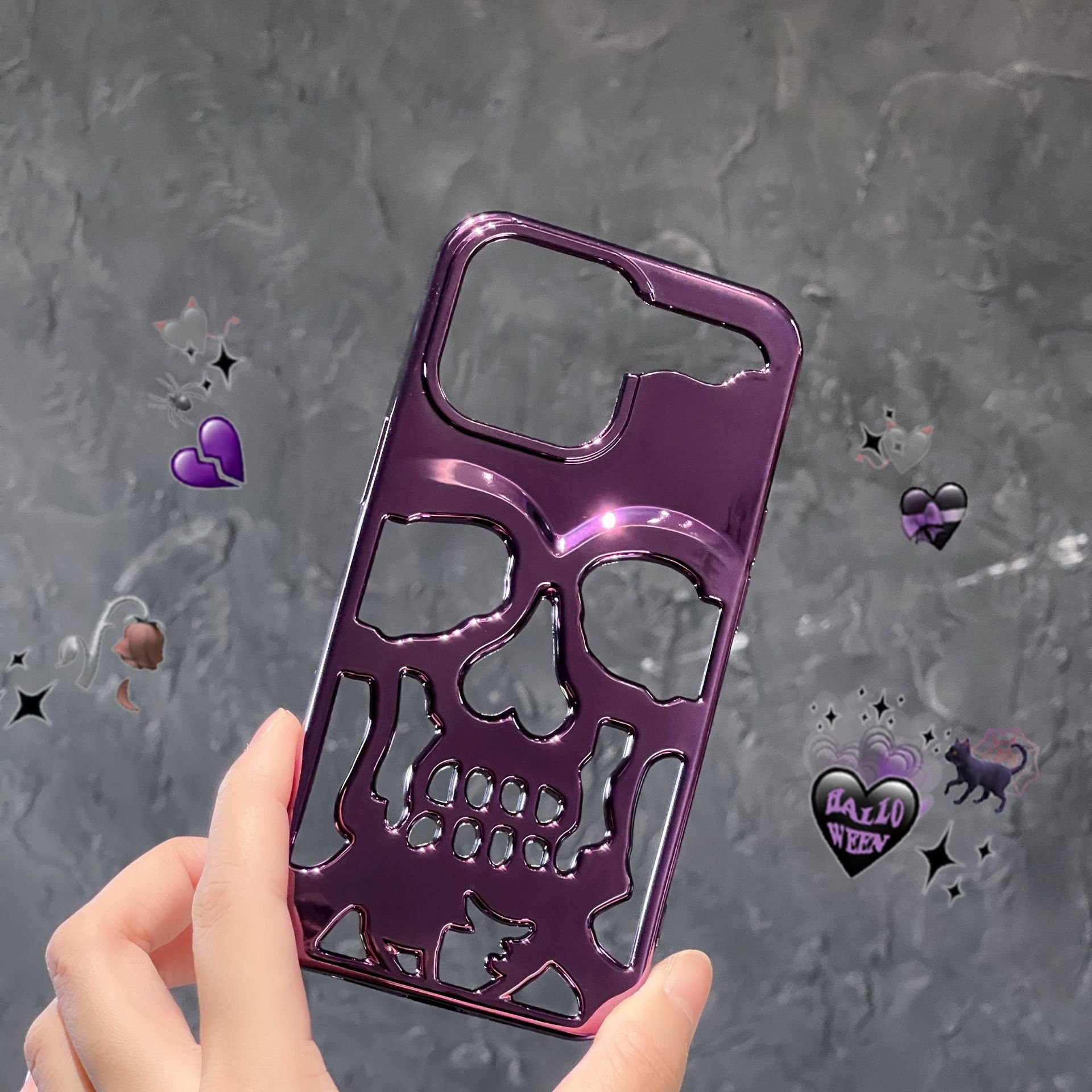 Skeleton Creative Design Logo Custom Phone Cases Full Protected Back Cover