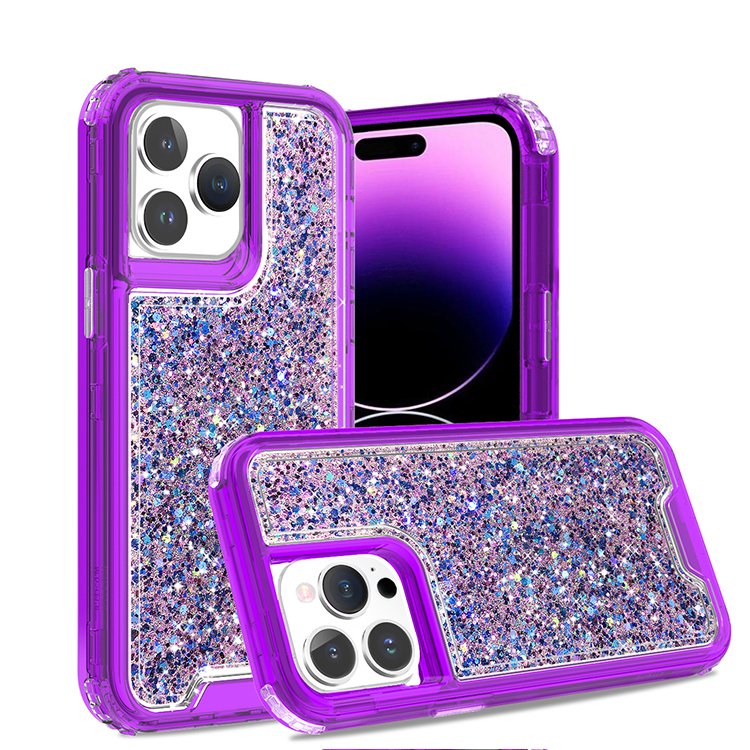 IVYMAX Custom Phone Case Manufacturer w/ Glitter 360 Case For iPhone 11 12 13 14 15 Pro max of Wholesale Mobile Phone Case