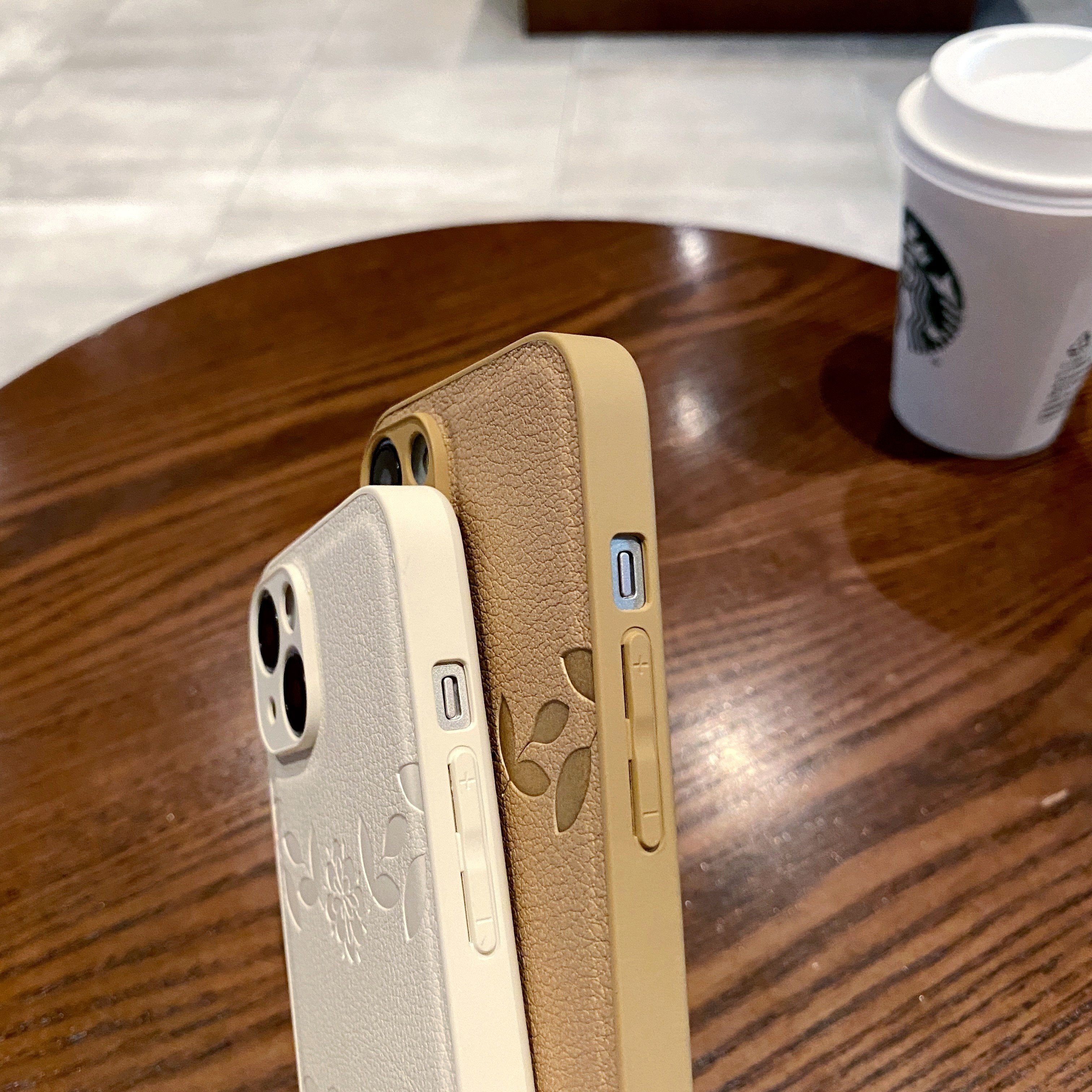USLION Love Heart Flower Balloon Style Mobile Phone Case Phone Cover TPU+PC Cell Phone Back Protective Case for iP 14/13/12/11
