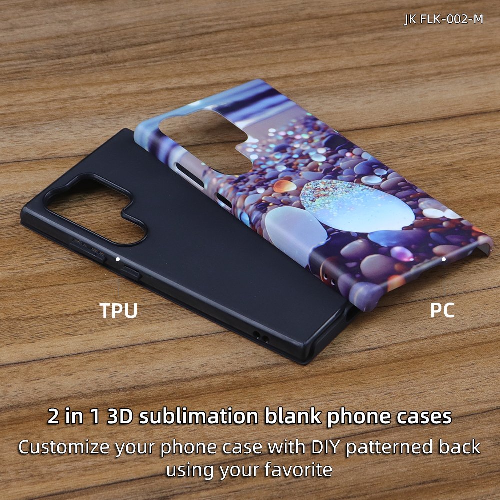 double layer matte 3D sublimation blank phone cases for Samsung a05 2 in 1 sublimation blanks phone cases for xiaomi note 13