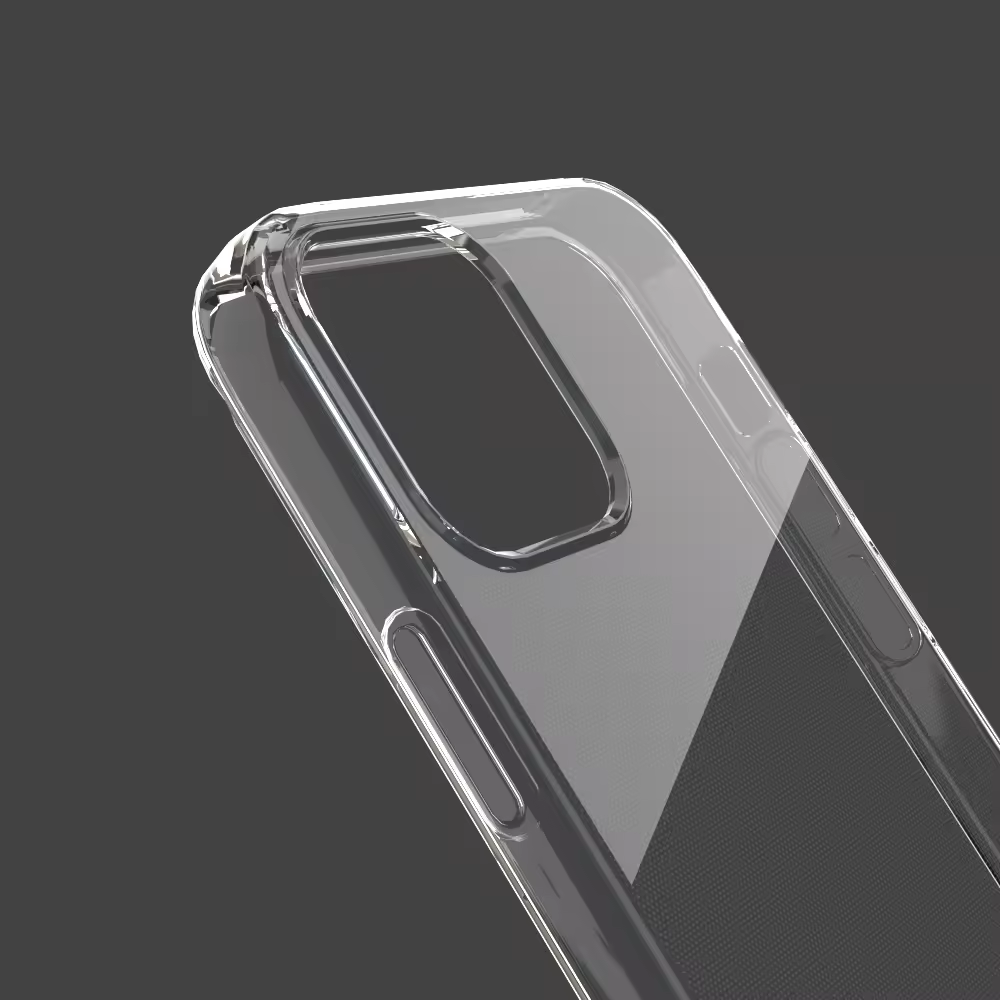 For apple iPhone 12 pro max shockproof TPU clear mobile phone case