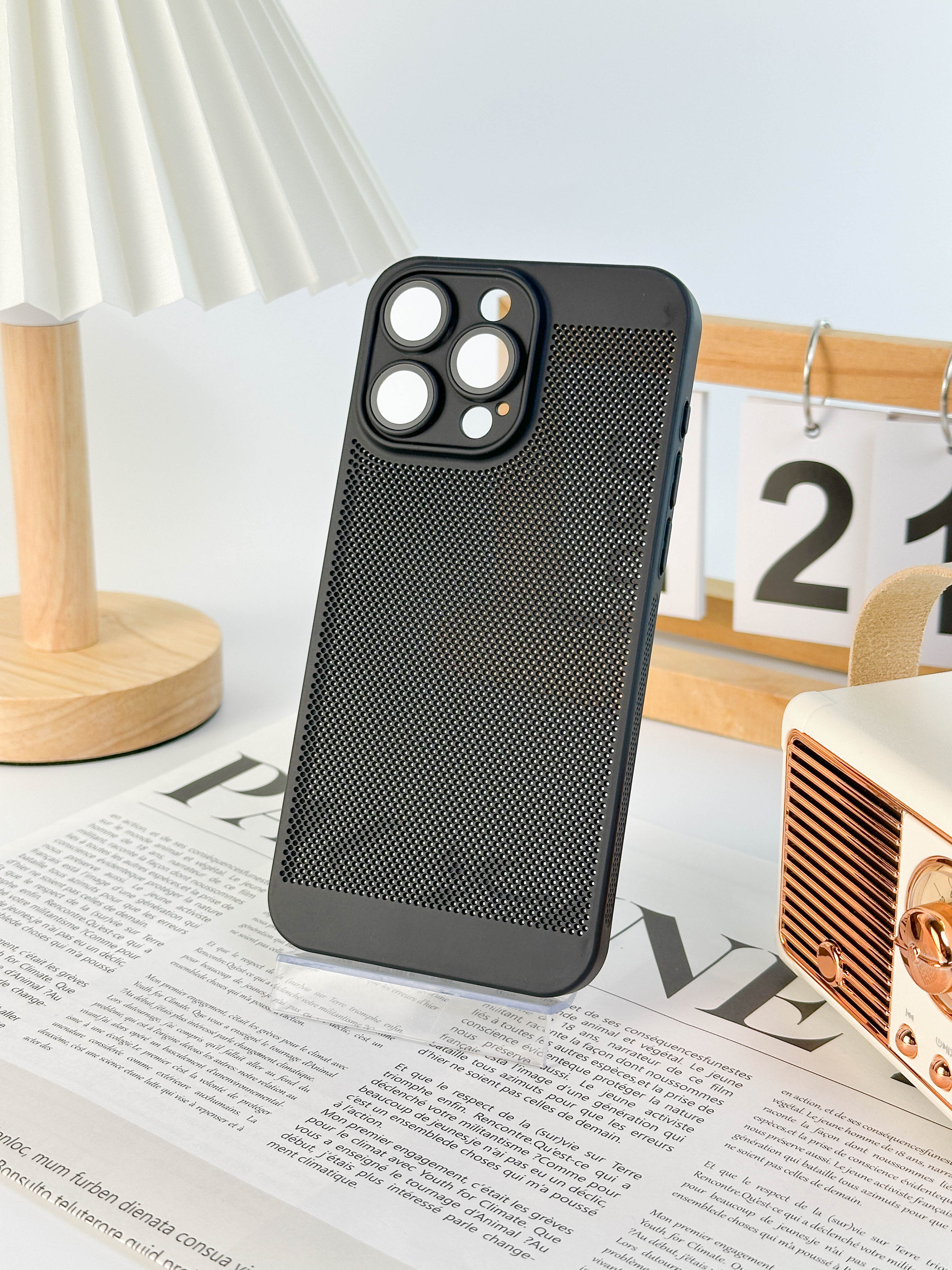 Fashion Cooling phone Cases Heat Dissipation Phone Case For Iphone series