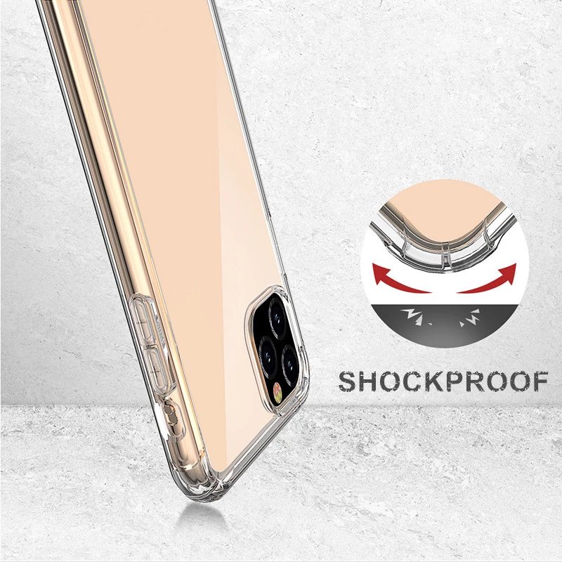 Wholesale shockproof Clear Case Phone Slim TPU Soft For iphone iPone 7/8/8plus/X/Xr/Xs Max/11/11 Pro/11 pro Max Back Cover
