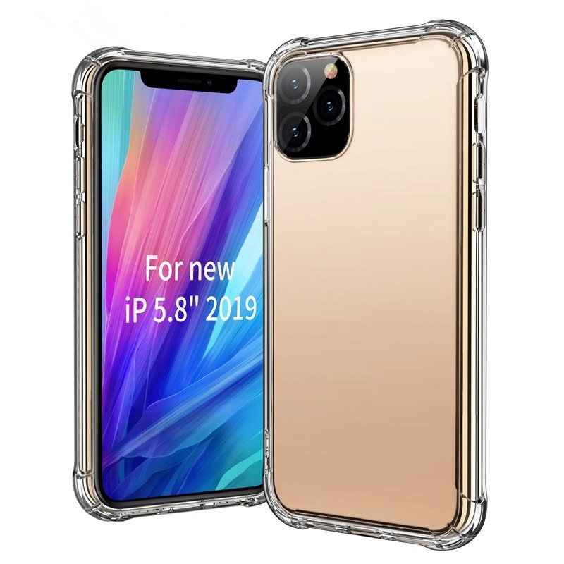 Wholesale shockproof Clear Case Phone Slim TPU Soft For iphone iPone 7/8/8plus/X/Xr/Xs Max/11/11 Pro/11 pro Max Back Cover