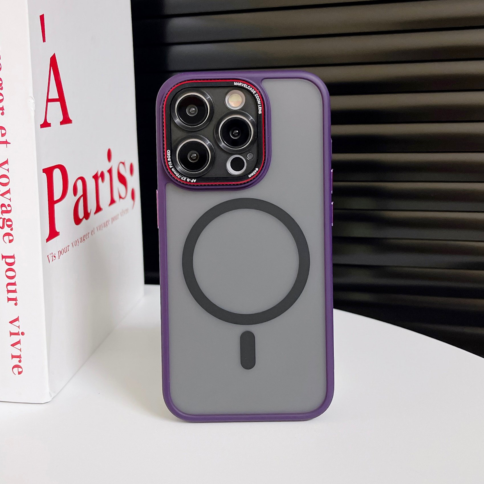 New Luxury Mobile Phone Cases in Candy Color Waterproof and Lai-ca Lens Frame With Magnetic for iPhone 16 15 14 13 Pro Max Plus