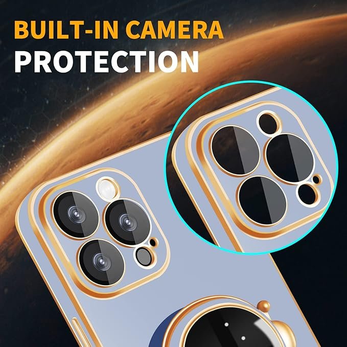 Mobile Phone Cases For Infinix Hot 40 30 12 10 Pro Play Cute 3D Astronaut Stand Camera Protection Shockproof Soft Back Cover