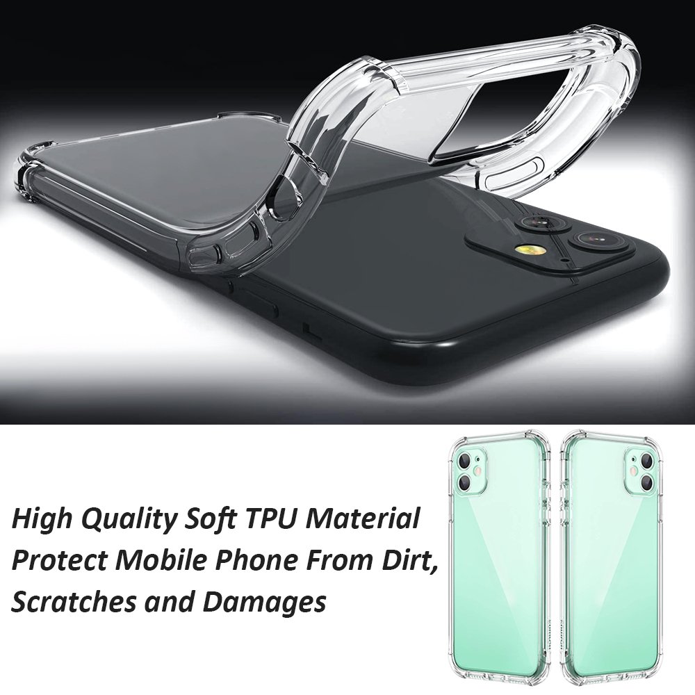 Wholesale TPU silicone Phone Case for iPhone 14 15 16 pro max Anti Scratch Ultra Clear Soft Mobile Phone Case Cover