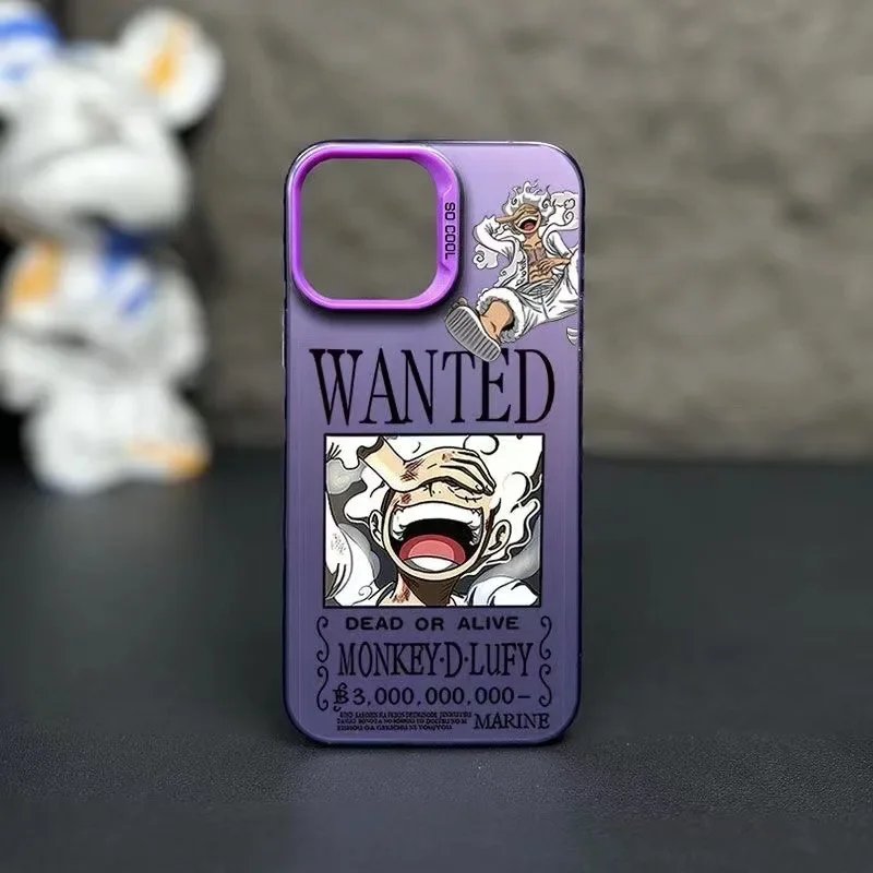 One Piece Anime Luffy Gear 5 Phone Case For IPhone 15 14 13 12 11 XS Pro Max Shockproof Mobile Phone Case Protective Cover Capa