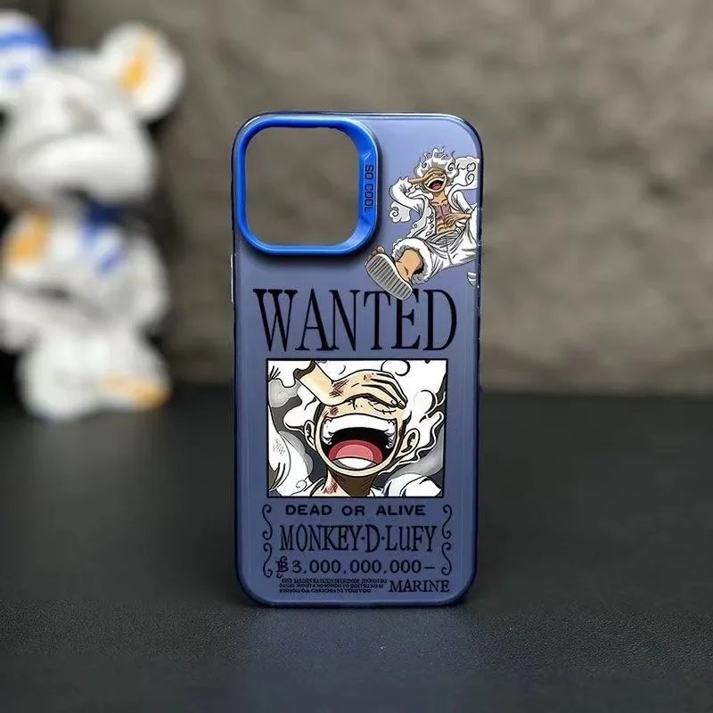 One Piece Anime Luffy Gear 5 Phone Case For IPhone 15 14 13 12 11 XS Pro Max Shockproof Mobile Phone Case Protective Cover Capa