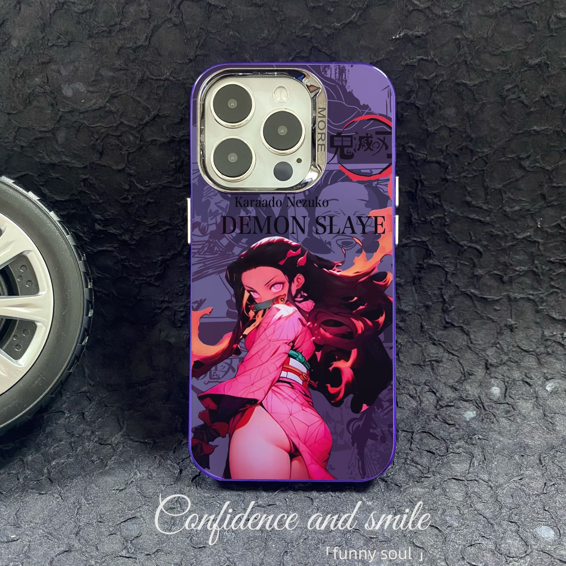 High quality phone case Ghost Killer anime phone case for phone 15 14 13 pro max