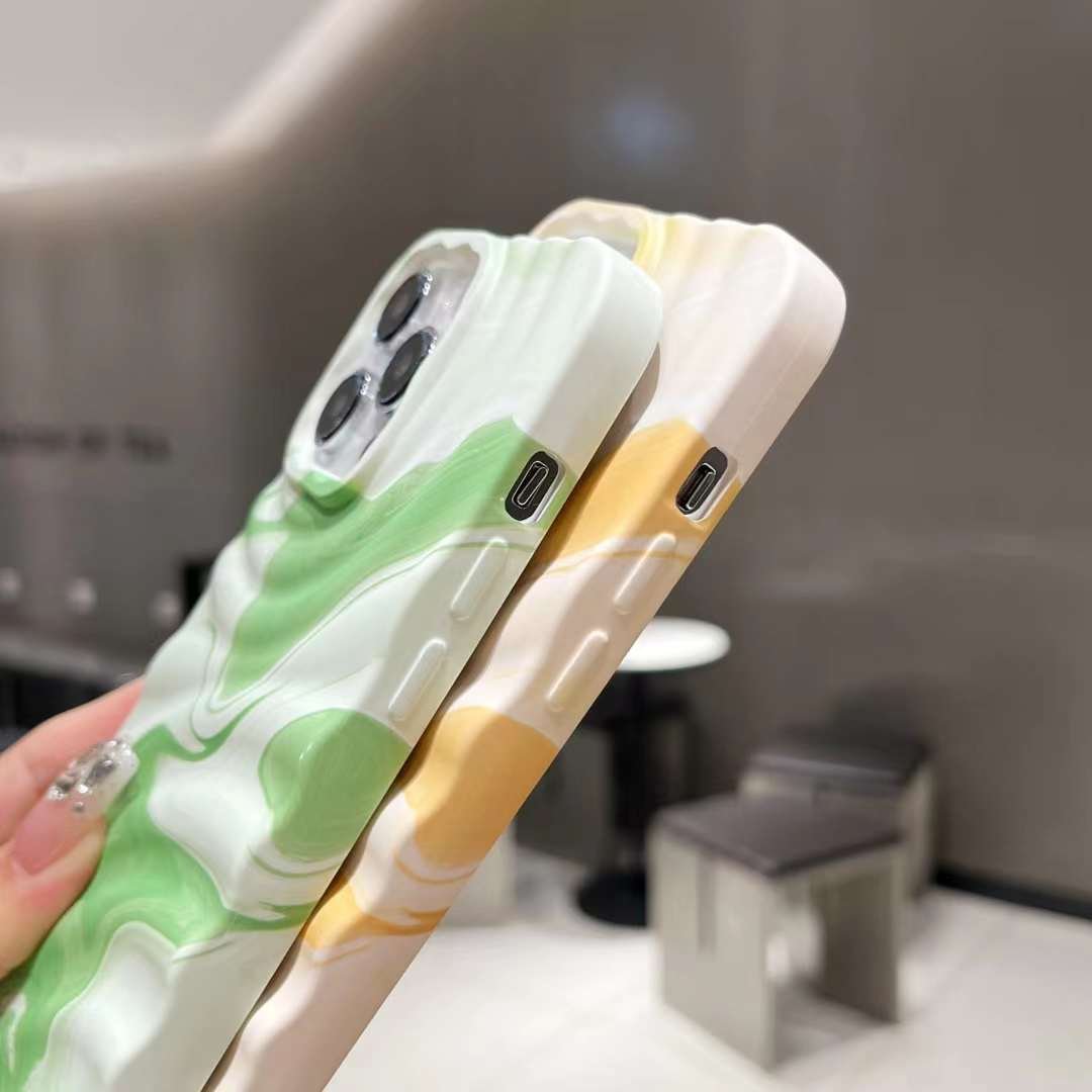 New Trending Electroplate Business Bling Soft ink TPU Shockproof Mobile Phone Case Cover for iPhones 13 14 15 16 Pro Max Promax