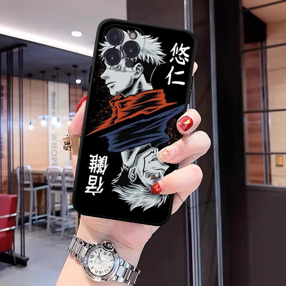 Popular Design Cellphone Cases Cover Soft Touch Shockproof Japanese Anime Narutoo Mobile Phone Cases