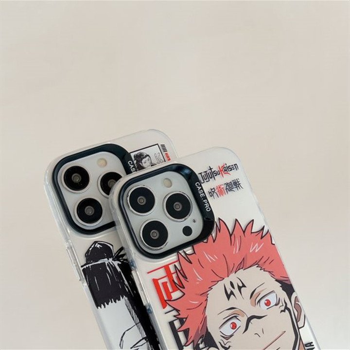Laser Print Demon Slayer Design Anime Hard PC Phone Case For iPhone 11 12 13 14 15 16 pro max Shockproof Protect Back Cover