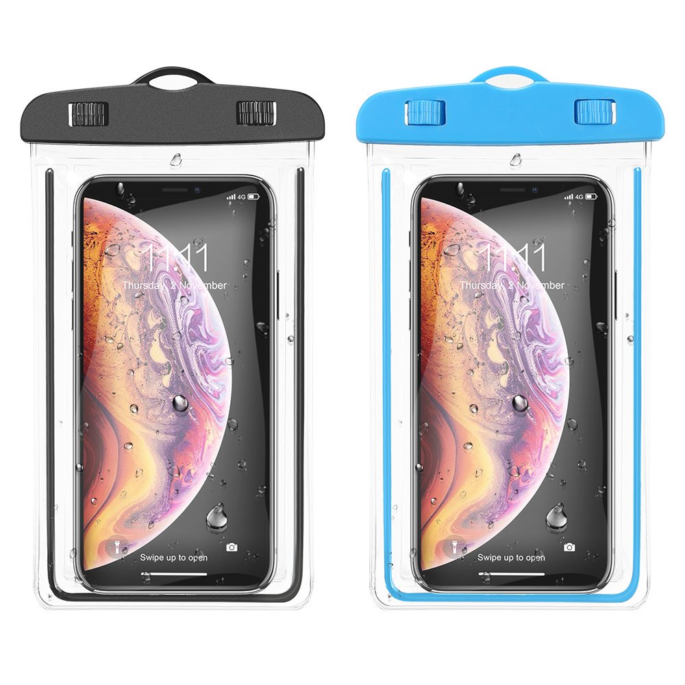 Waterproof Phone Pouch Drift Diving Swimming Bag Underwater Dry Bag Case Cover For Phone Water Sports Beach Pool Skiing 6.5inch