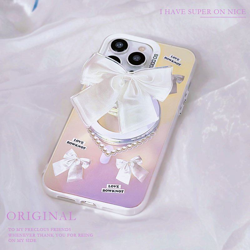 Magnetic Cute Mobile Phone Case Magnet Phone Holder Grip Stand Set For iPhone 15 14 13 12 11 XS XR 78 Plus Custom Design