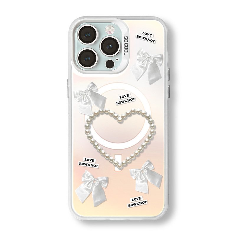 Magnetic Cute Mobile Phone Case Magnet Phone Holder Grip Stand Set For iPhone 15 14 13 12 11 XS XR 78 Plus Custom Design