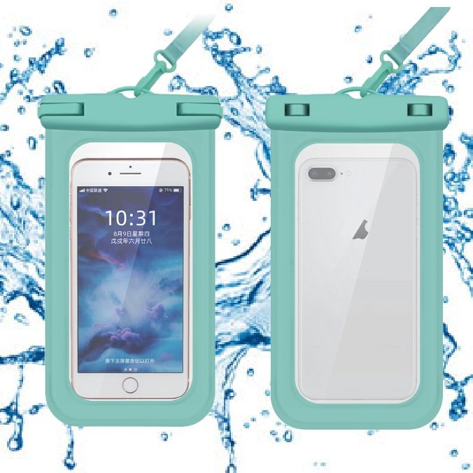 Waterproof test IPX8 universal size waterproof mobile phone case pvc water proof clear pouch waterproof case for phone