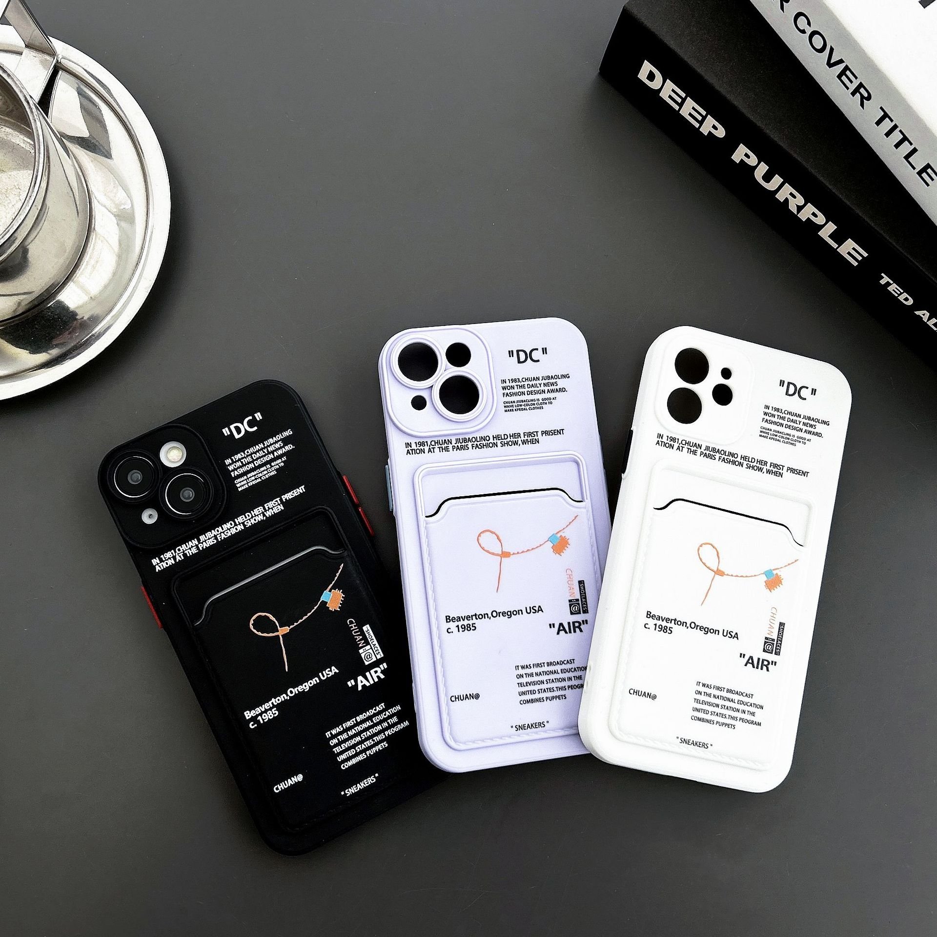customized phone case with card holder mobile phone case cover for iphone 16 15 14 13 12 pro max