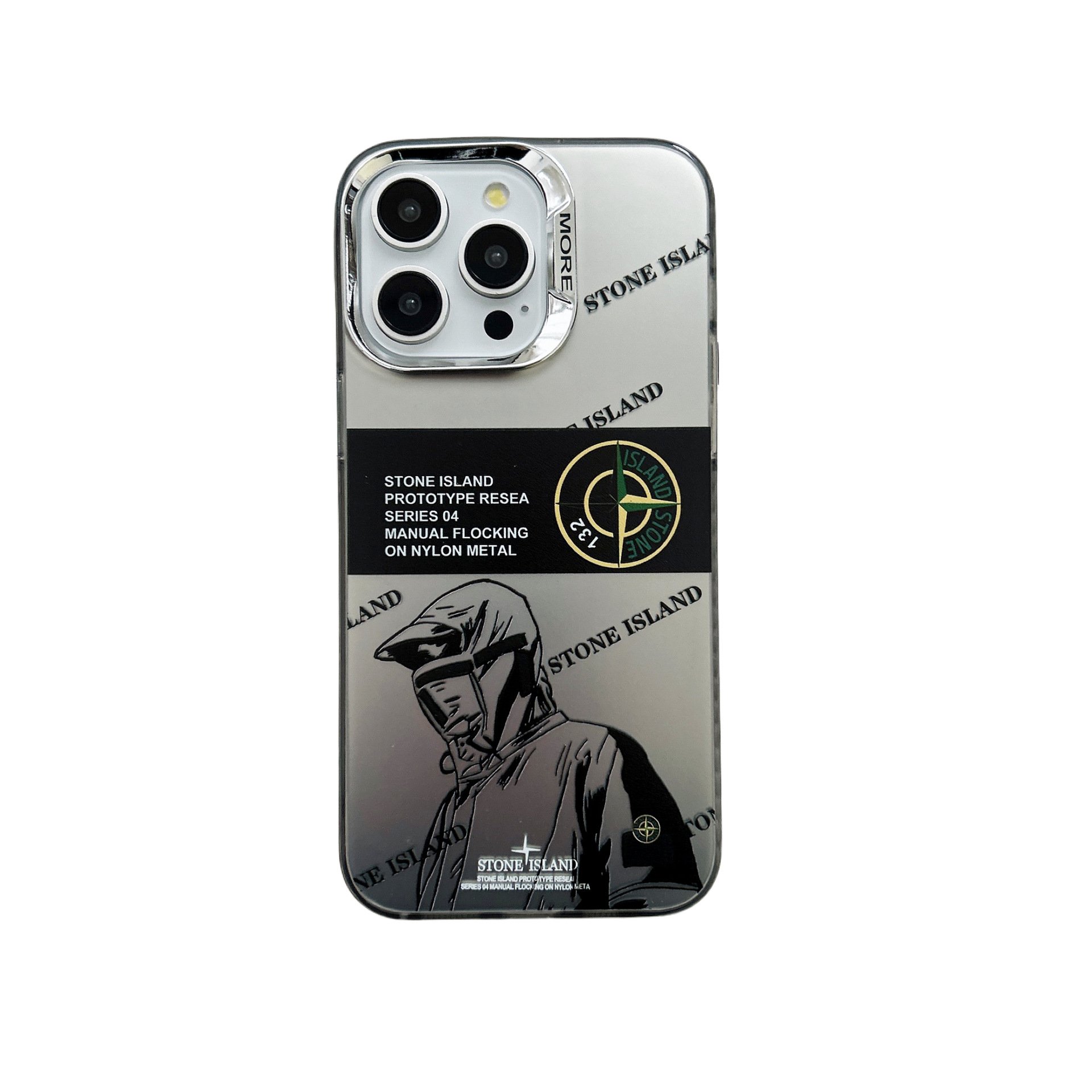 Fashionable Electroplated Hard Plastic Designer Phone Case For iPhone 11 12 13 14 15 Pro Max Stone Iceland Case