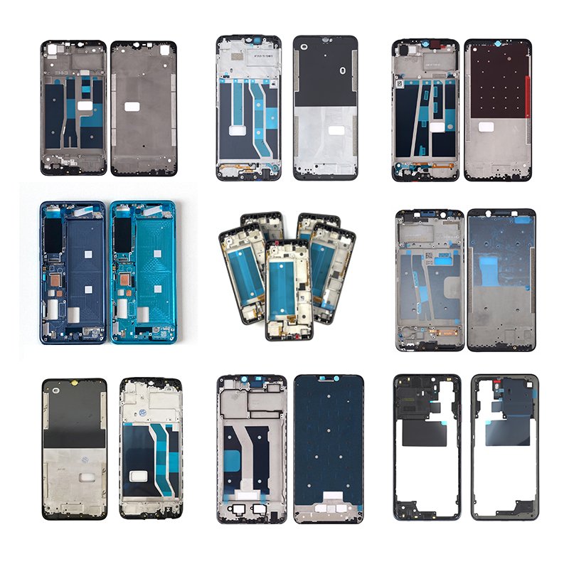 Various brands of Original Back Battery Cover Housing Glass Panel back cover housing frame mobile phone