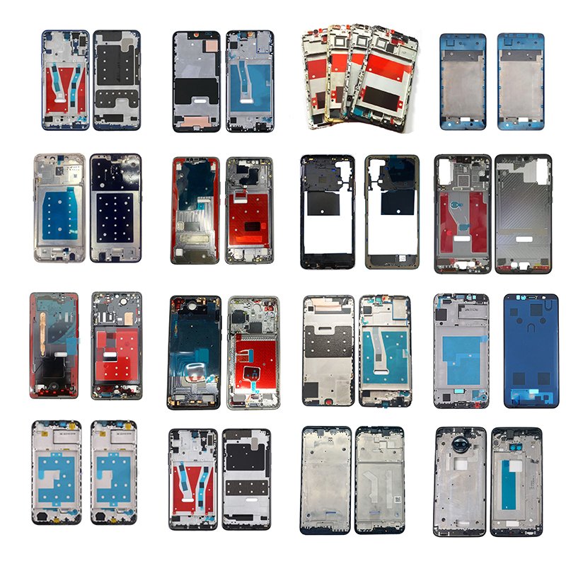 Various brands of Original Back Battery Cover Housing Glass Panel back cover housing frame mobile phone