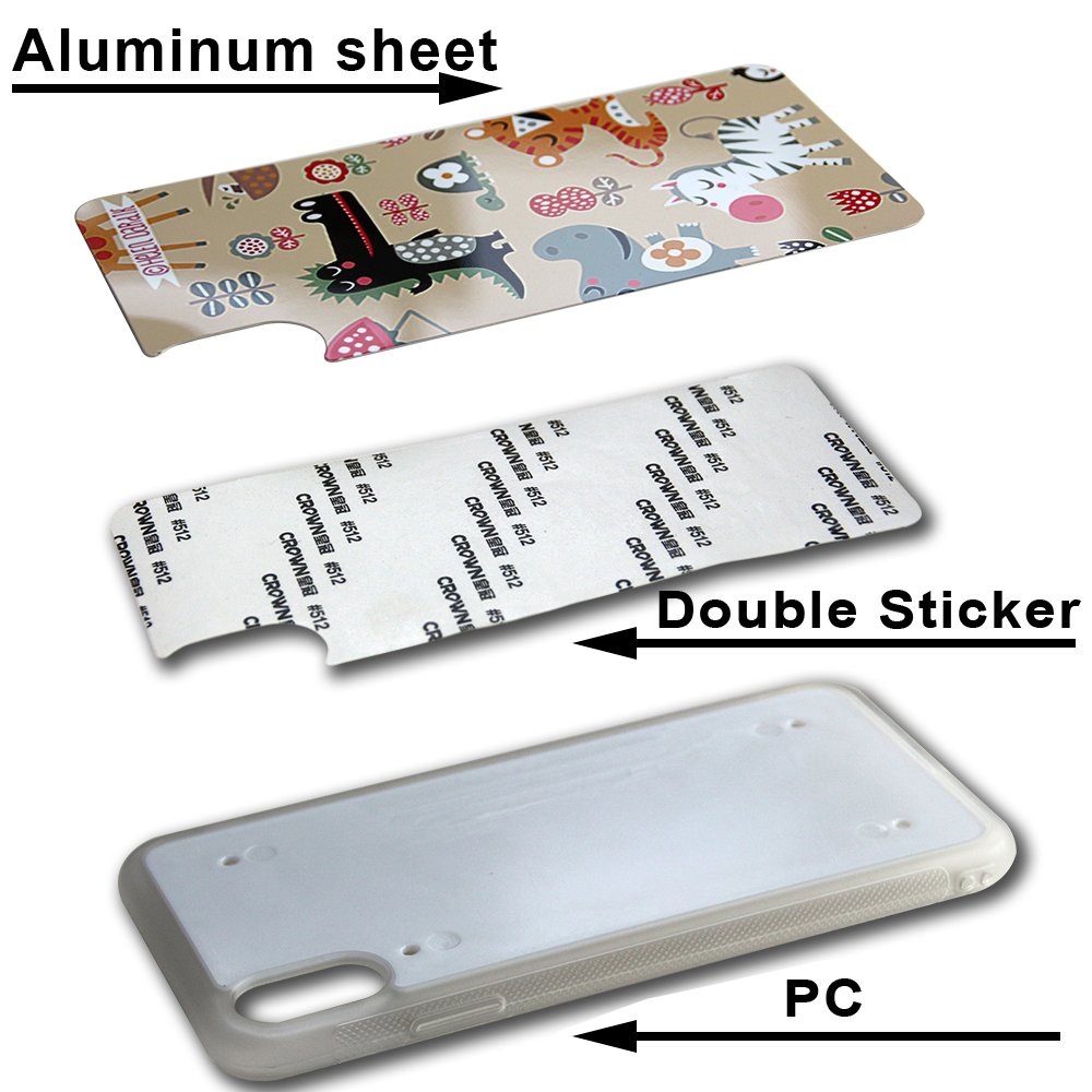 Prosub 2D TPU PC Sublimation Phone Case Mobile Phone Case Diy Blank Smartphone Cover For Iphone XS Max