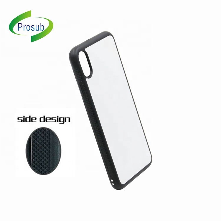 Prosub 2D TPU PC Sublimation Phone Case Mobile Phone Case Diy Blank Smartphone Cover For Iphone XS Max