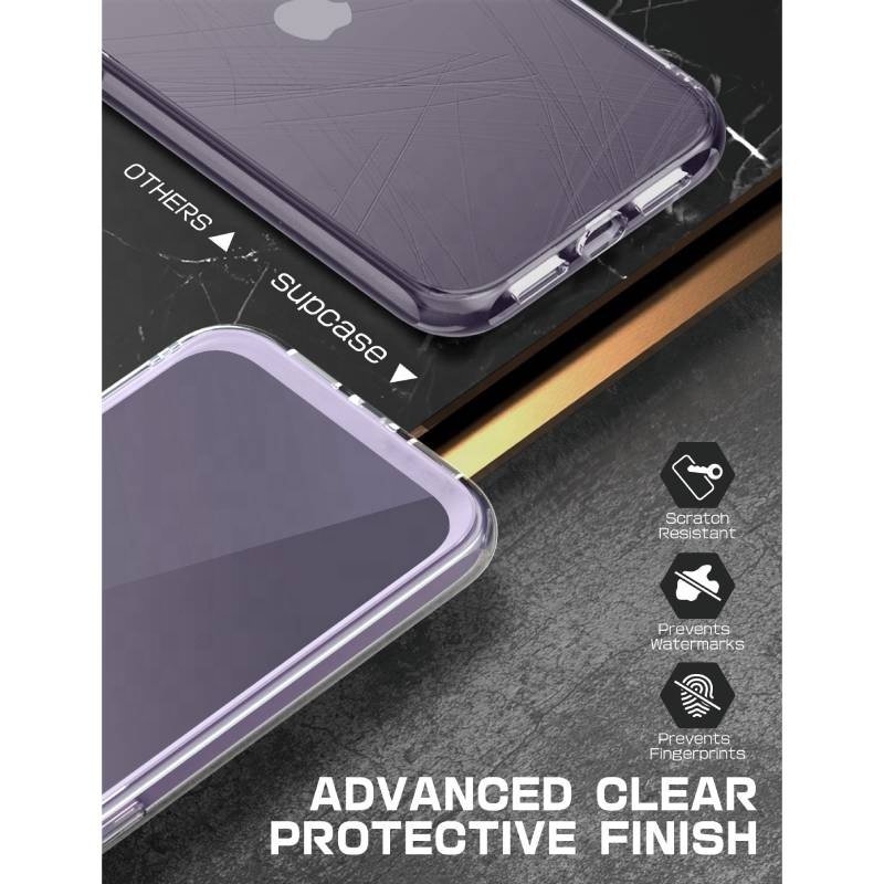 LFD11 Transparent TPU Mobile Phone Case for iPhone 14 15 6.1/6.7 inch ins Style Slim Clear Case