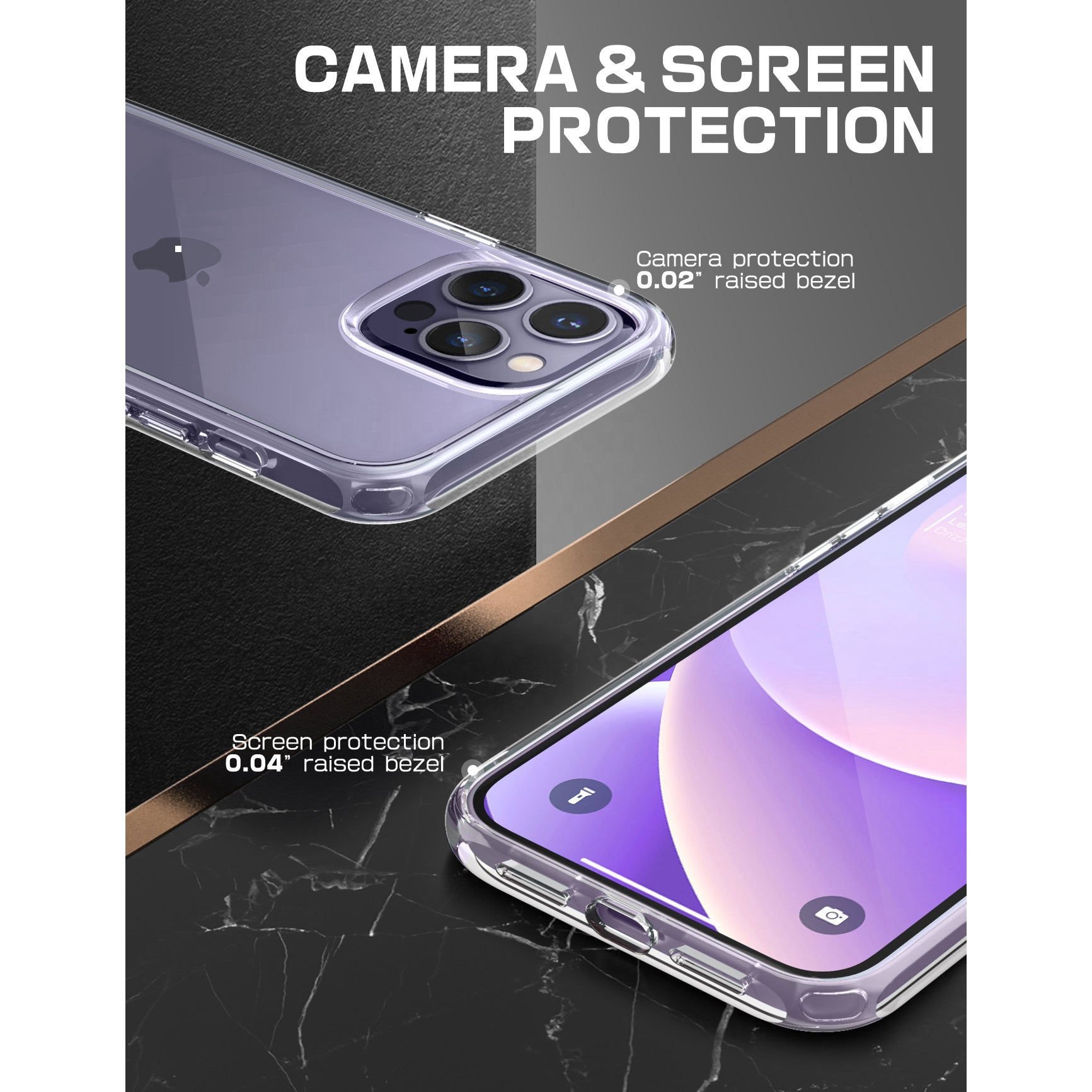 LFD11 Transparent TPU Mobile Phone Case for iPhone 14 15 6.1/6.7 inch ins Style Slim Clear Case