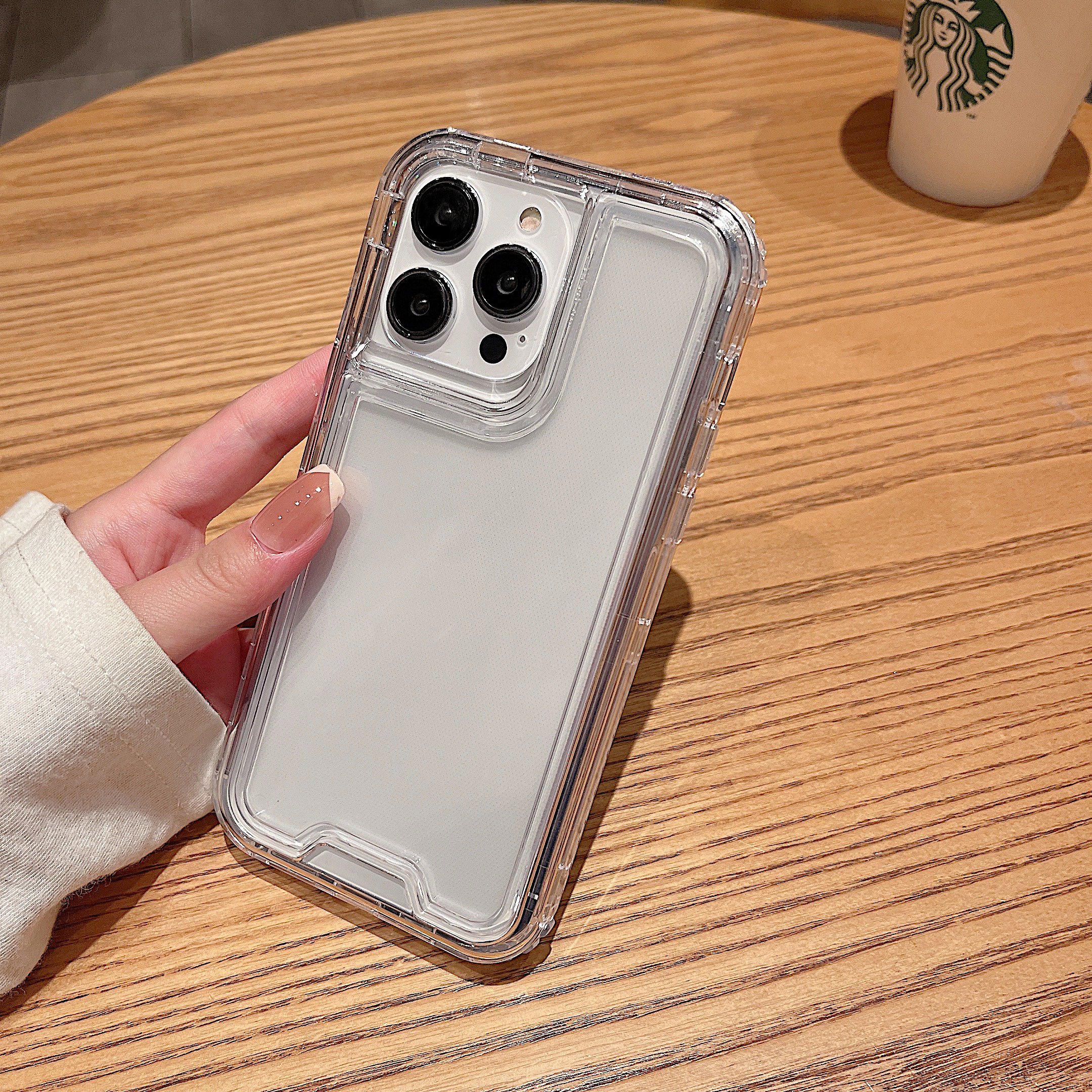 360 Transparent Luxury Mobile Phone Cases For Xiaomi Redmi Note 14 13 Pro Plus 4G 5G Colorful 3 in 1 Combo Shockproof Back Cover