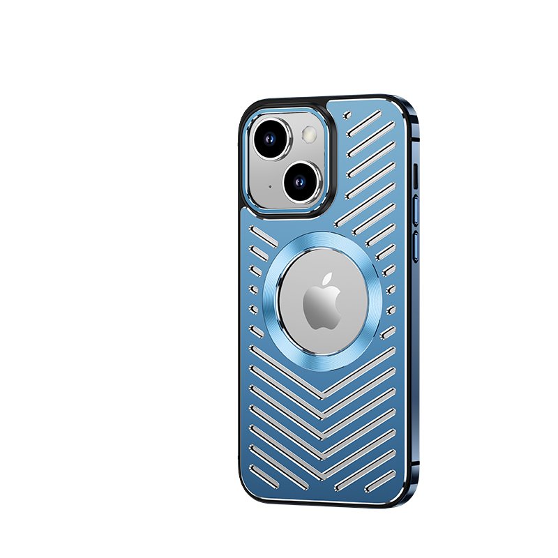 Cool Touch Aluminum Alloy Backplane Heat Dissipation Ice Armor Cooling Phone Casing Mobile Phone Case For iphone 13 14 Pro Max