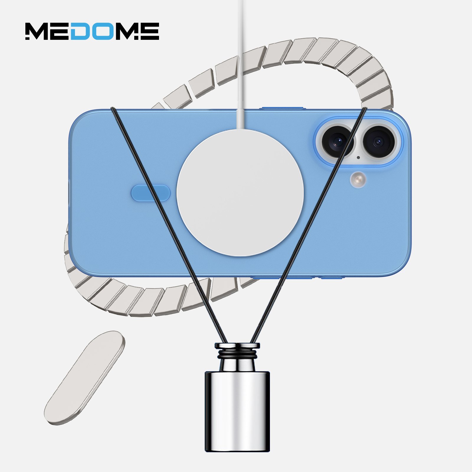 Medome For iPhone 16 Pro Max Case Magnetic Thin Matte Premium PP For iPhone Case 15 16 Luxury Para For iPhone Case Phone Cover