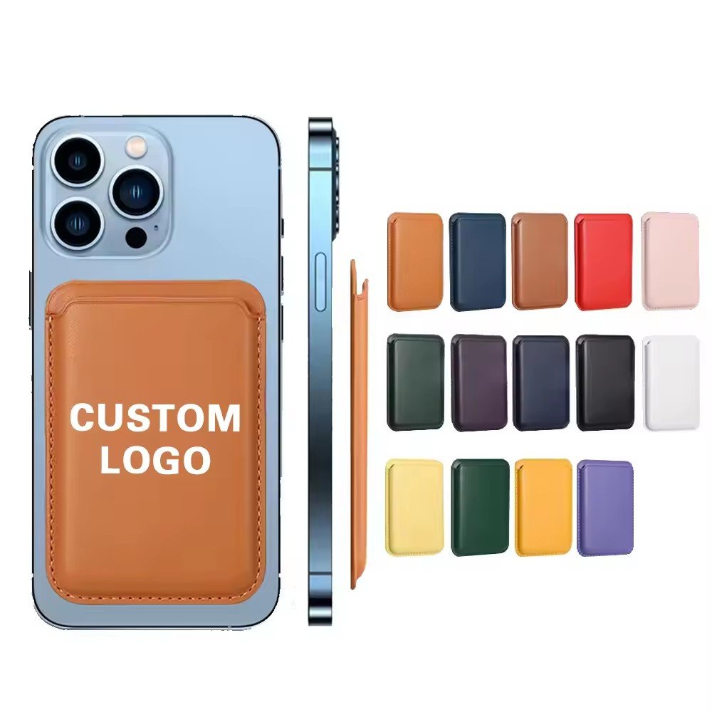 Strong Magnetism Detachable PU Leather Magnet Wallet Phone Case Card Holder Custom Magnetic Wallet for iPhone 16 15 14 Pro Max